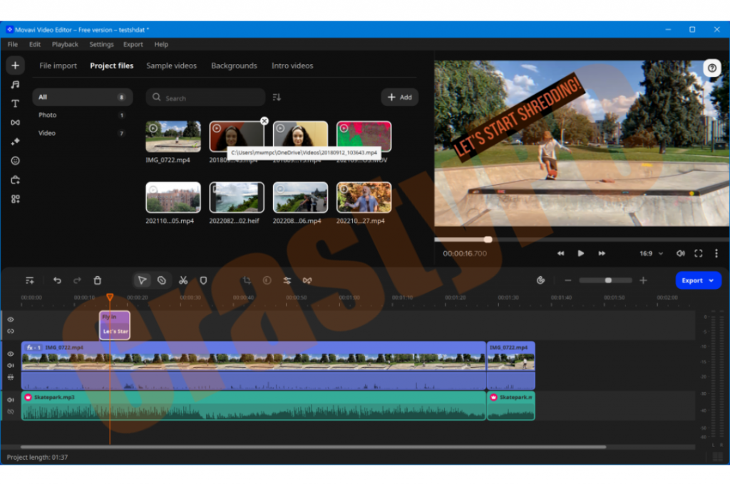 Movavi Video Editor crack